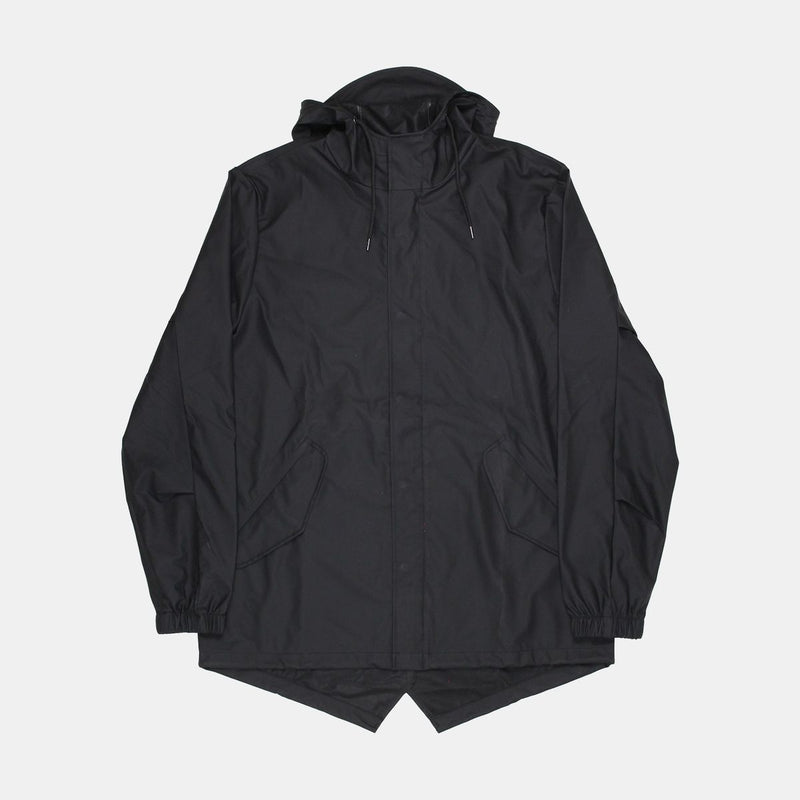 Rains Coat / Size M / Short / Mens / Black / Polyurethane