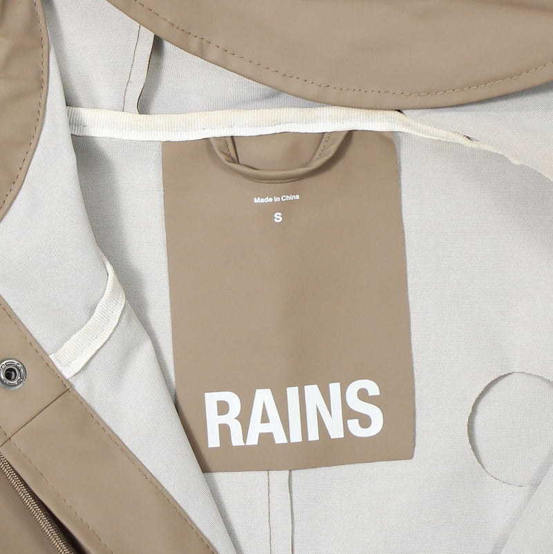 Rains Jacket / Size S / Womens / Brown / Polyamide