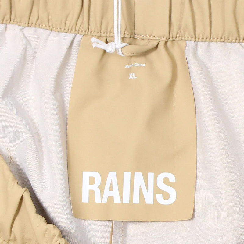 Rains Cargo Rain Pants / Size XL / Mens / Beige / Polyamide