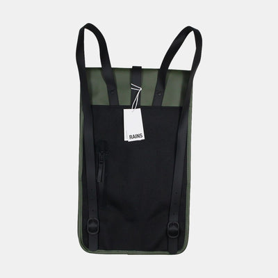 Rains Backpack / Size Medium / Mens / Green / Polyester