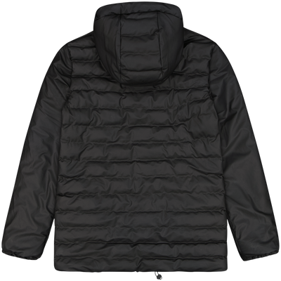 Rains Black Trekker Hooded Jacket Size L Large / Size L / Mens / Black / Po...
