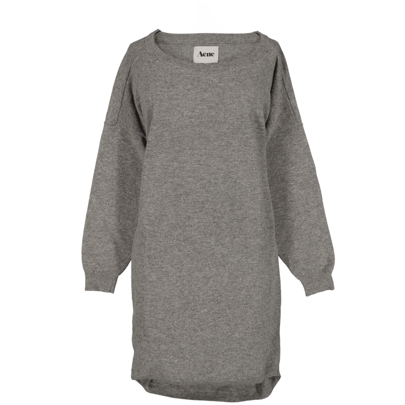 ACNE STUDIOS Grey Jumper Dress Size XS / Size XS / Womens / Grey / Wool / R...