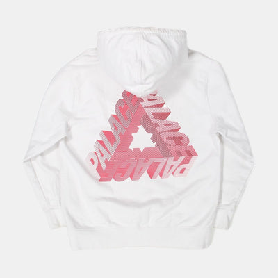 Palace Pullover Hoodie / Size M / Mens / White / Cotton