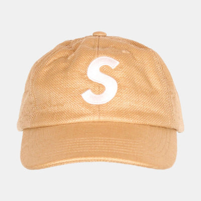 Supreme S Logo Cap / Size One Size / Mens / Brown / Cotton