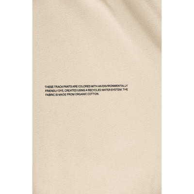 PANGAIA Cream Organic Cotton Loose Track Pants Size Small / Size S / Mens /...