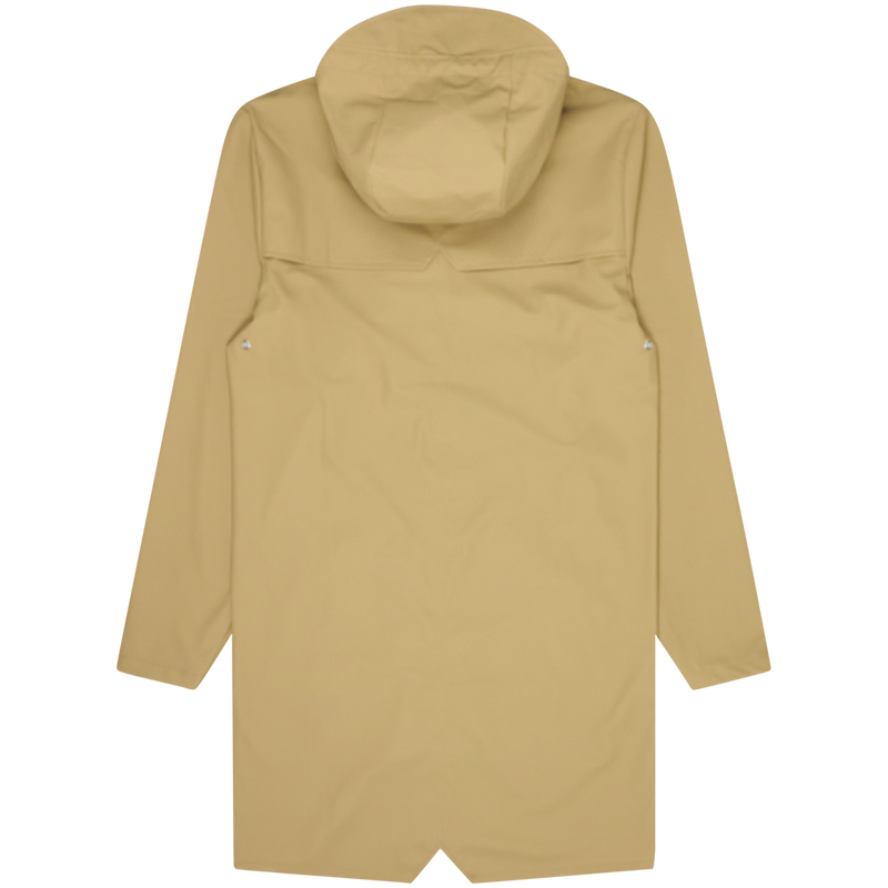 Rains Tan Long Jacket Size O/S / Size One Size / Mens / Brown / Other / RRP...