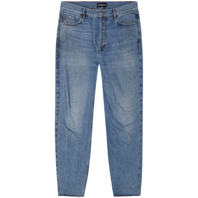 ARCHIVED ON RESP SHOPIFY - Balenciaga Loose Jeans / Mens / Blue / Cotton / ...