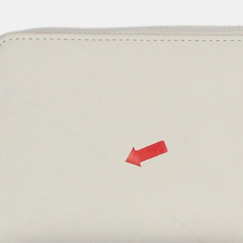 Rains Wallet / Womens / Ivory / Faux Leather