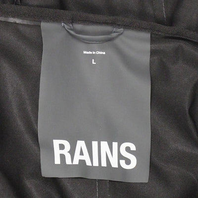 Rains Jacket / Size L / Mid-Length / Mens / Grey / Polyester