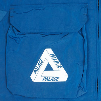 Palace Utility Windbreaker / Size S / Short / Mens / Blue / Nylon
