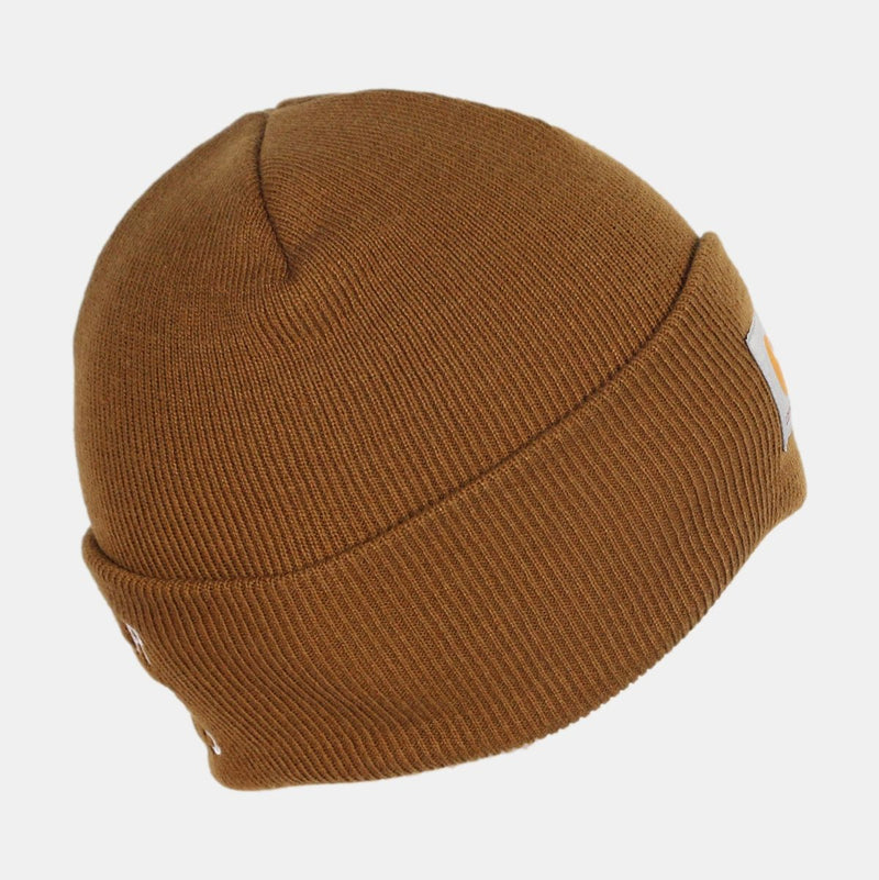 Carhartt X Quartersnacks Beanie Hat / Size One Size / Mens / Brown / Acrylic