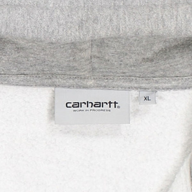 Carhartt Full Zip Hoodie / Size XL / Mens / Grey / Cotton