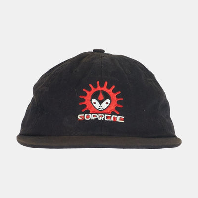 Supreme Baseball Cap / Size Adjustable / Mens / Black / Cotton Blend