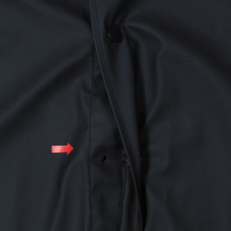 Rains Long Jacket / Size M / Mens / Black / Polyamide