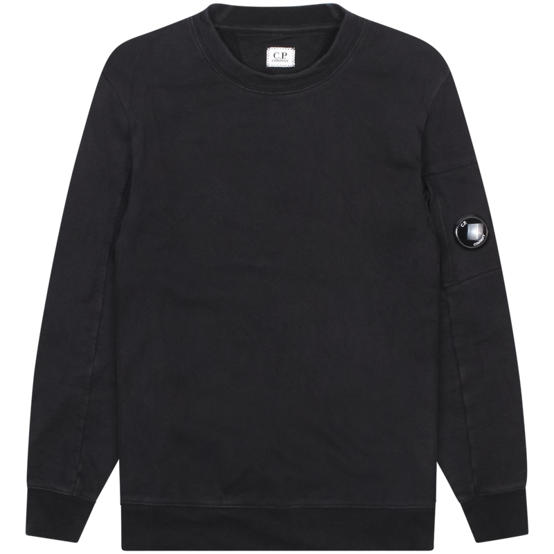 C.P. Company Black Lens Sleeve Sweater Size S / Size S / Mens / Black / Cot...