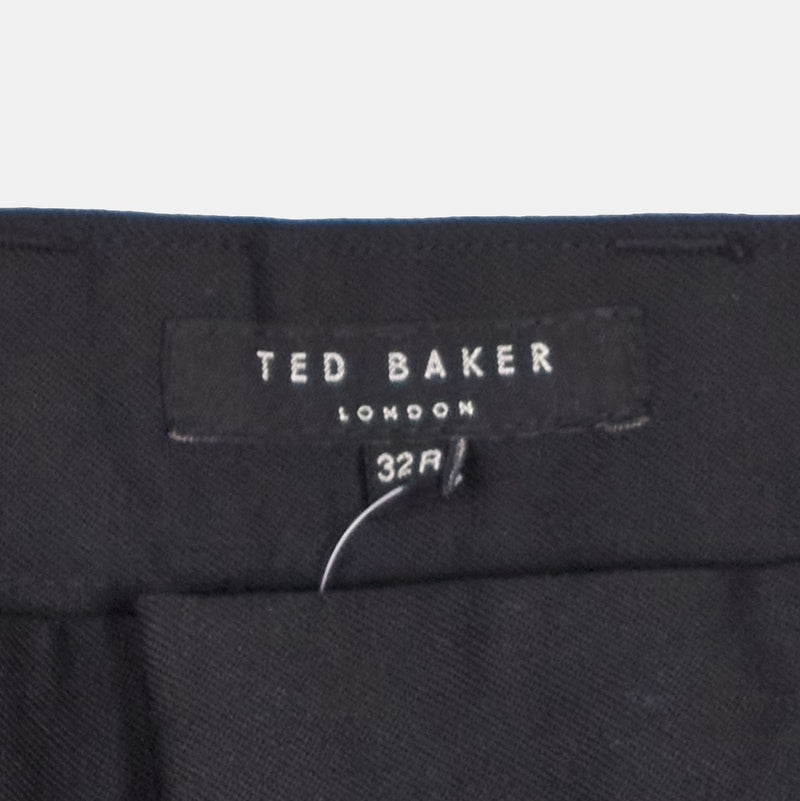 Ted Baker Trousers / Size 32 / Womens / Black / Polyester