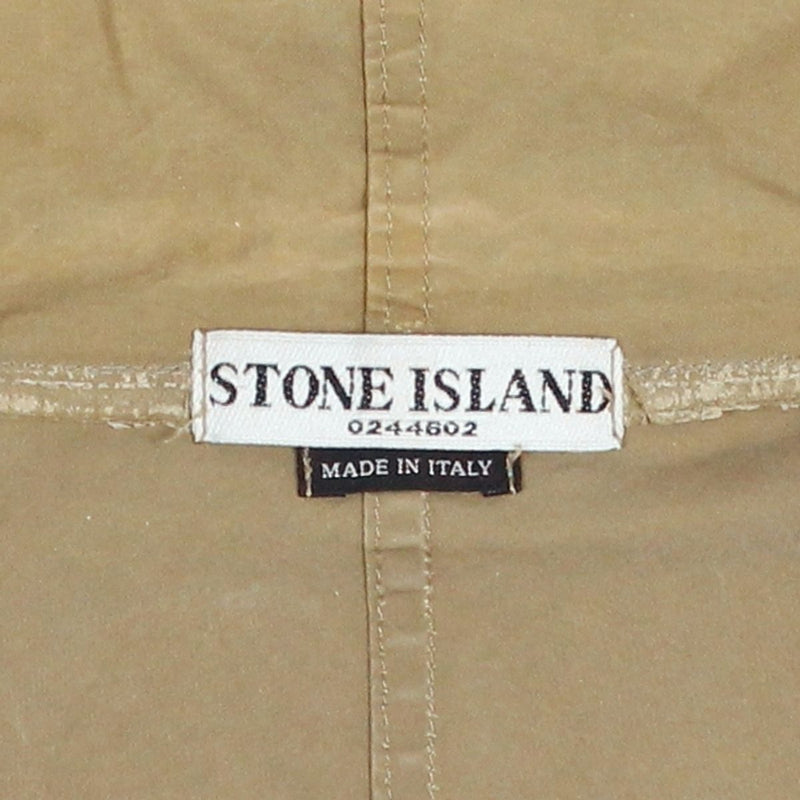 Stone Island Jacket / Size L / Short / Mens / Beige / Cotton