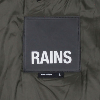 Rains Coat / Size L / Mid-Length / Mens / Green / Polyester