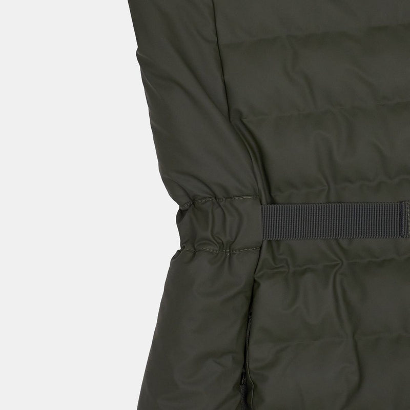 Rains Puffer Jacket / Size XS / Womens / Green / Polyester