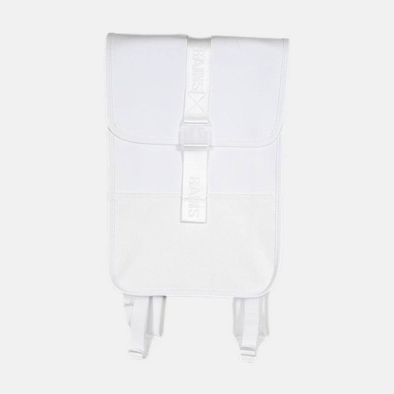 Rains Backpack  / Size Medium / Mens / Ivory / Polyester