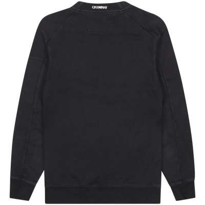 C.P. Company Black Lens Sleeve Sweater Size S / Size S / Mens / Black / Cot...