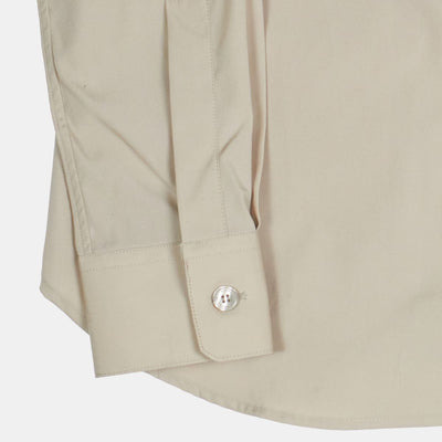 Burberry Button-Up / Size 2XS / Womens / Beige / Cotton
