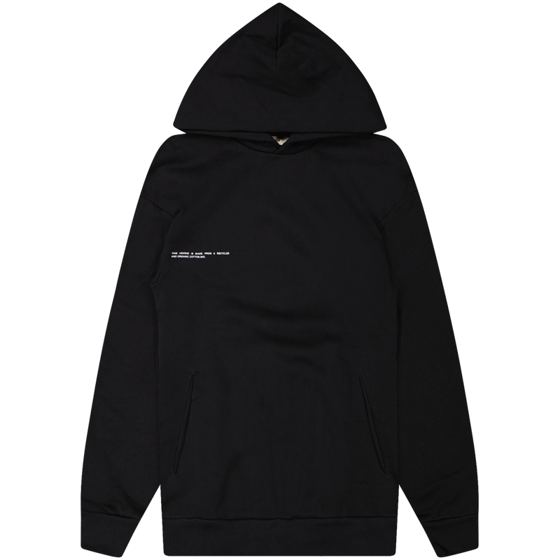 PANGAIA Black Recycled Cotton Hoodie Size Small / Size S / Mens / Black / C...