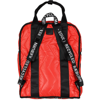 RÆBURN Red Backpack / Size One Size / Mens / Red / Polyester / RRP £180.00