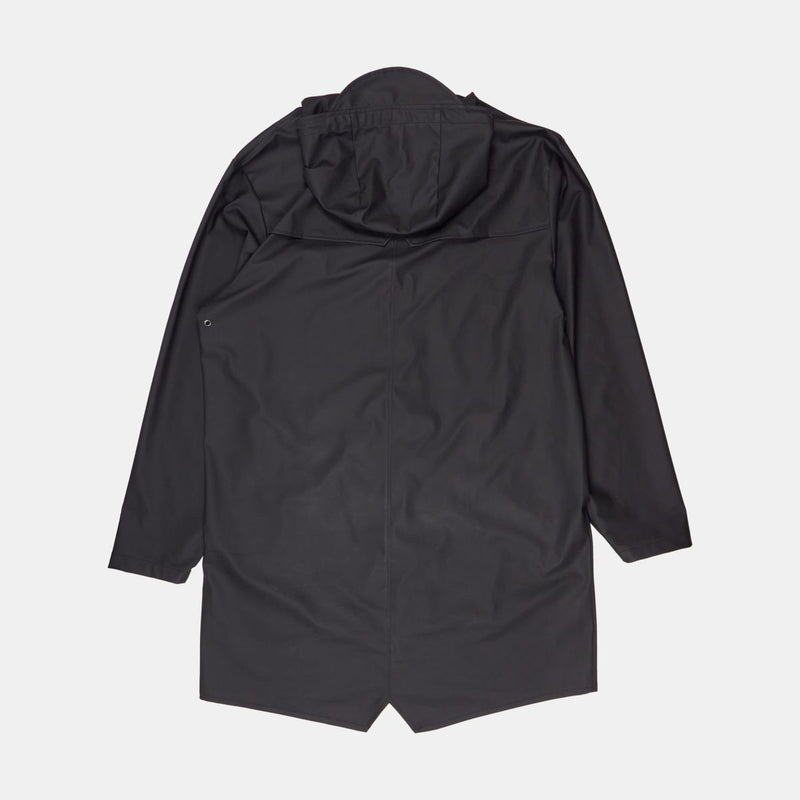 Rains Long Jacket  / Size L / Mens / Black / Polyester