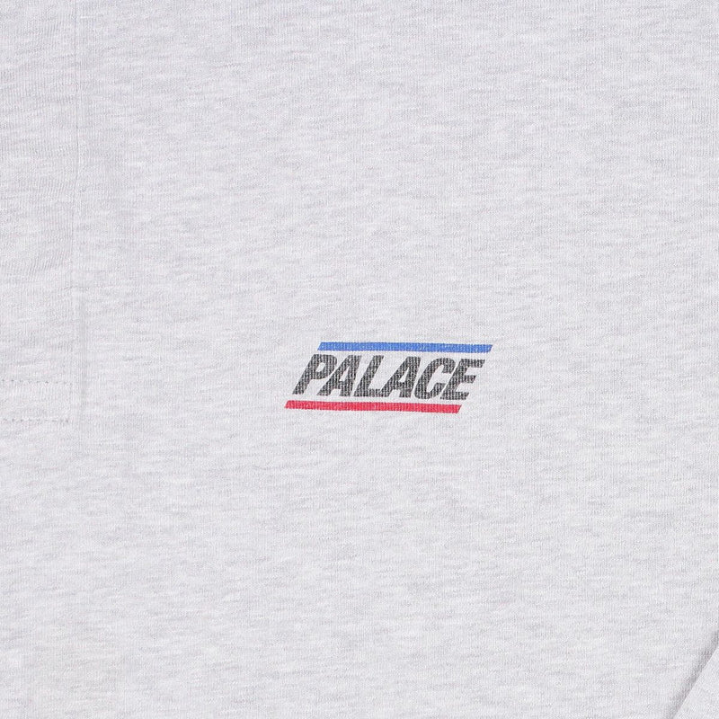 Palace Polo / Size L / Mens / Grey / Cotton