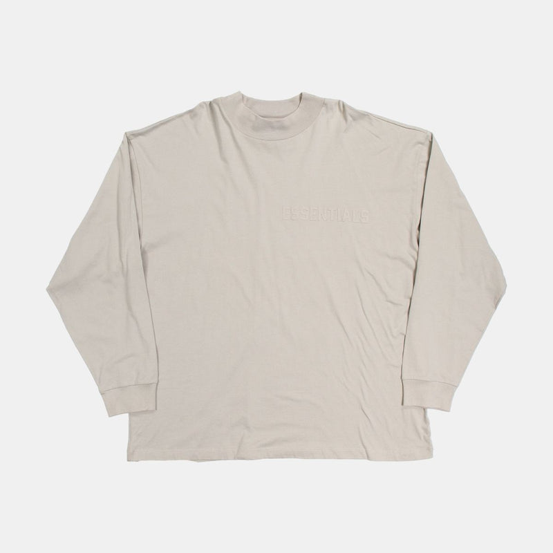 Fear of God Long Sleeve T-Shirt / Size 2XL / Mens / Beige / Cotton