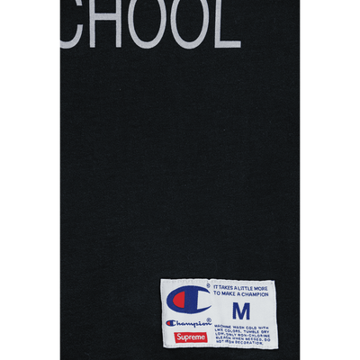 Supreme Black Stay In School Sweatshirt Size M Meduim / Size M / Mens / Black