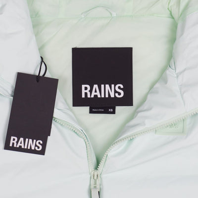 Rains Loop Bodywarmer / Size XS / Mid-Length / Mens / Green / Polyester / R...
