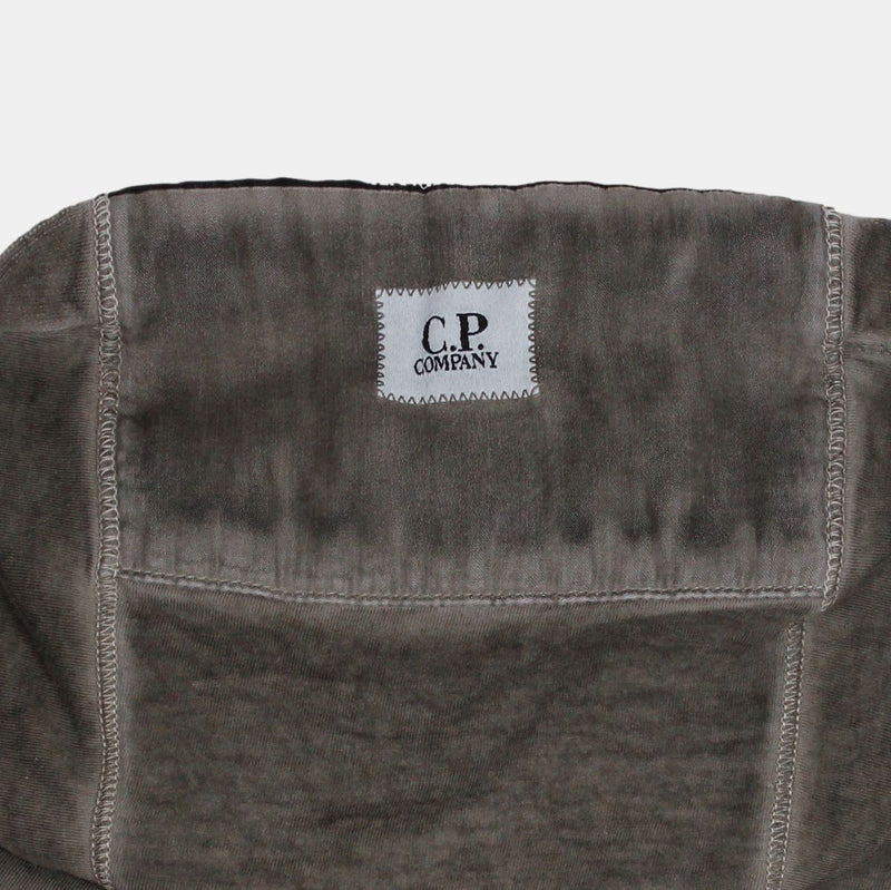 C.P. Company Lightweight Hoodie / Size L / Mens / Beige / Cotton
