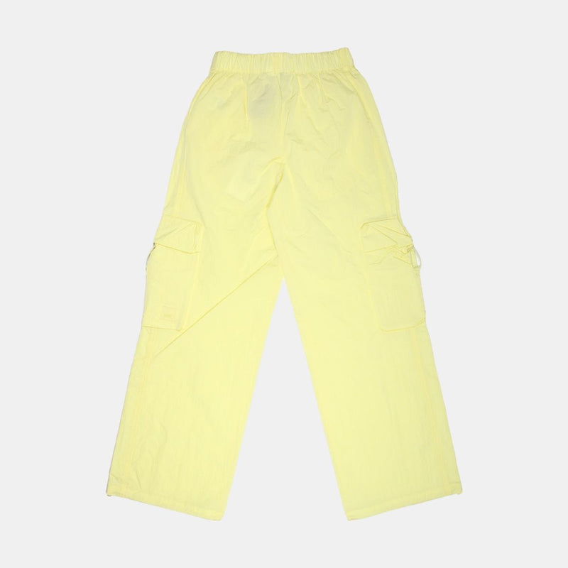 Rains Cargo Pants Wide / Size XS / Mens / Yellow / Polyurethane