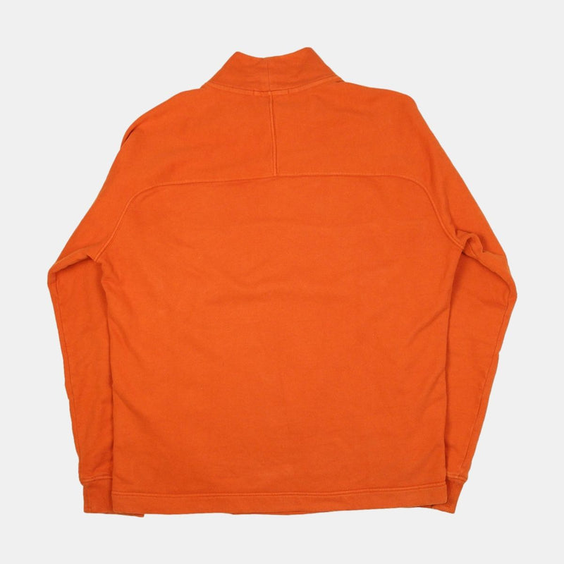 Stone Island High Neck Sweatshirt  / Size L / Mens / Orange / Cotton
