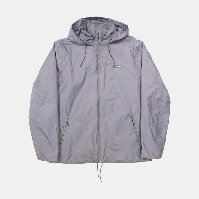 Rains Jacket / Size M / Mid-Length / Mens / Blue / Polyurethane