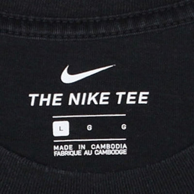 Nike T-Shirt / Size L / Mens / Black / Cotton