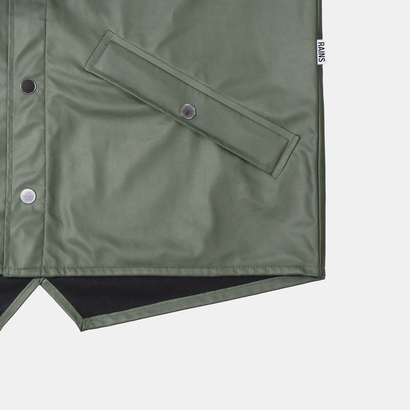 Rains Jacket / Size S / Mens / Green / Polyamide