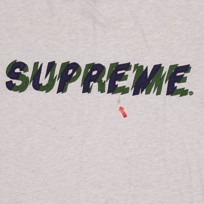 Supreme T-Shirt / Size L / Mens / Grey / Cotton / RRP £50