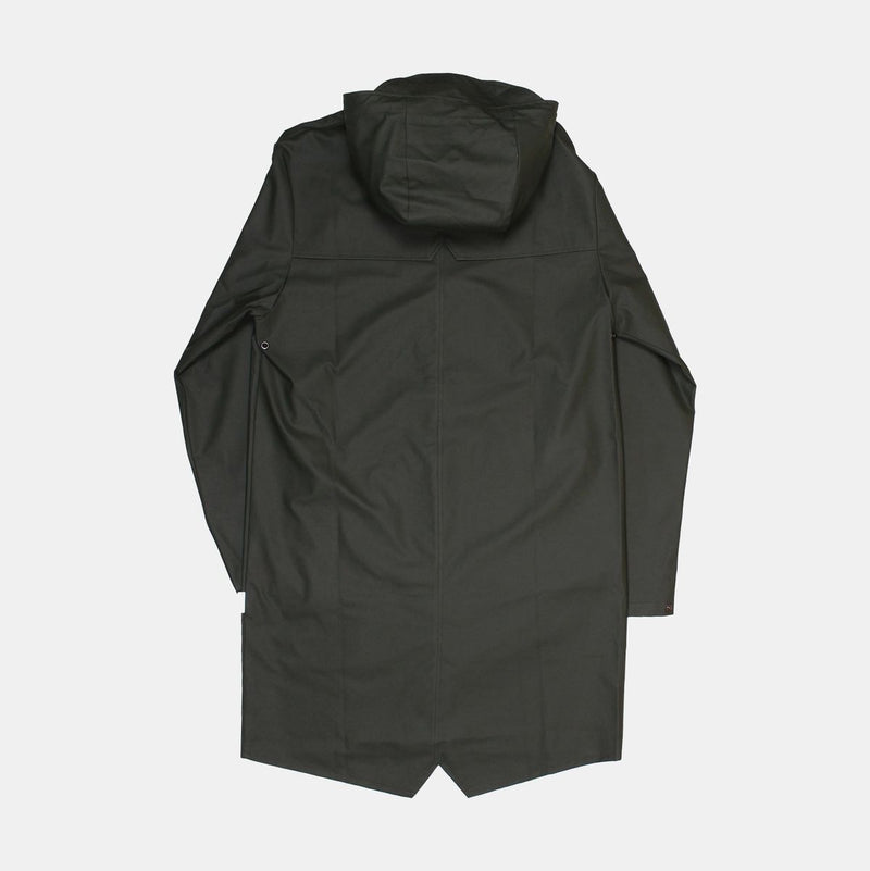 Rains Jacket / Size XS / Long / Mens / Green / Polyurethane