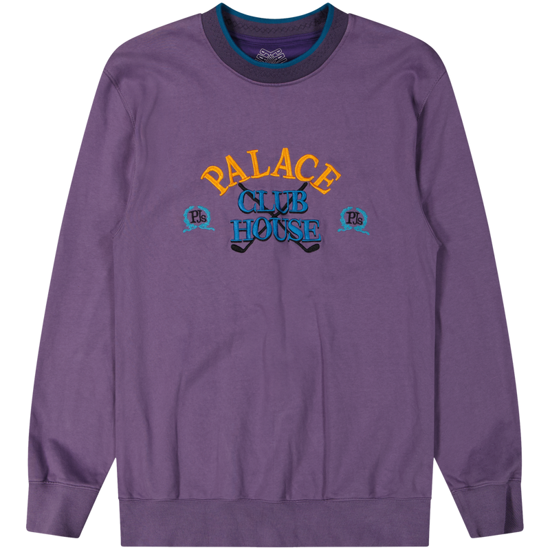 Palace Purple Clubhouse Sweatshirt Size Extra Large / Size XL / Mens / Purp...