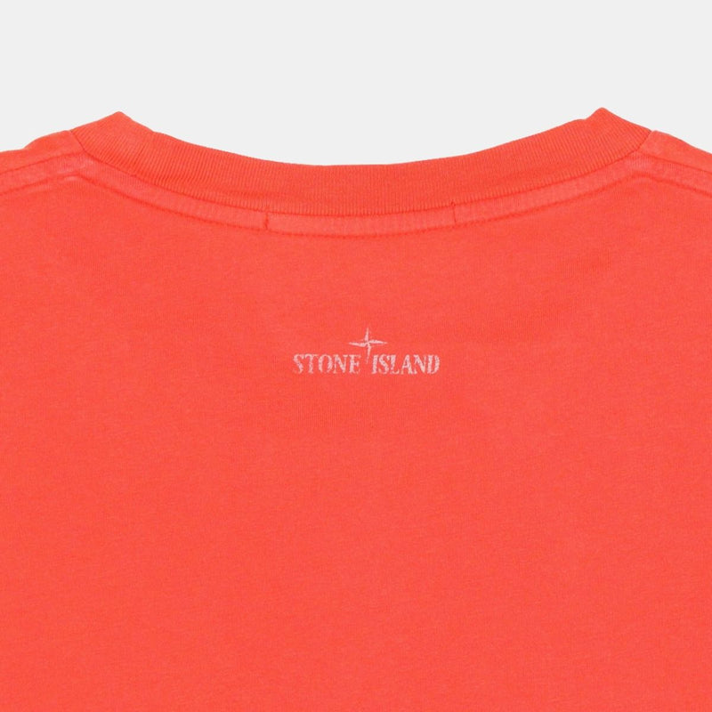 Stone Island T-Shirt / Size M / Mens / Red / Cotton