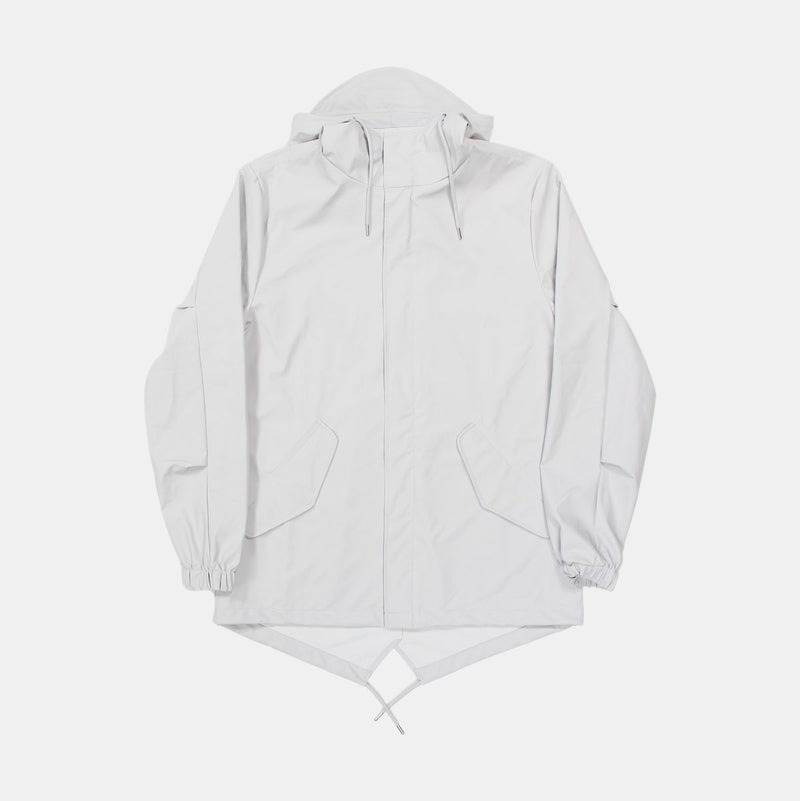 Rains Fishtail Jacket / Size S / Womens / Grey / Polyurethane