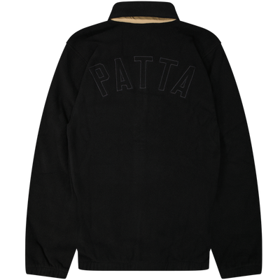 Patta Black Polar Fleece Jacket Size L / Size L / Mens / Black / Polyester ...
