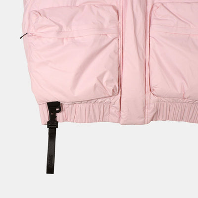 Rains Bomber Jacket / Size M / Womens / Pink / Polyamide