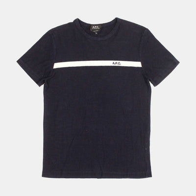 A.P.C T-Shirt / Size M / Mens / Blue / Cotton