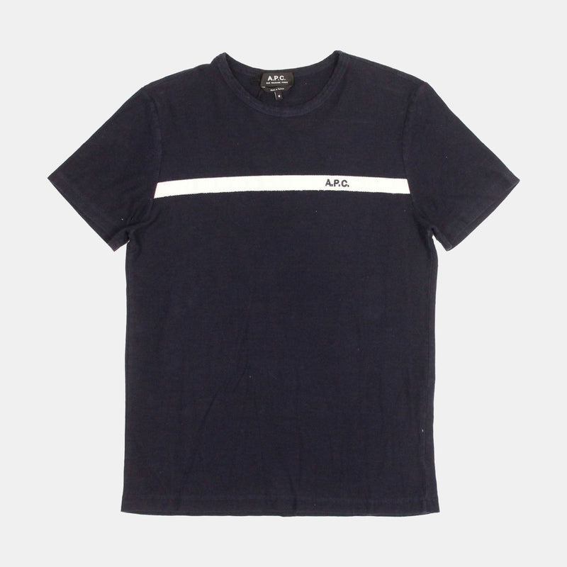 A.P.C T-Shirt / Size M / Mens / Blue / Cotton