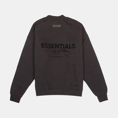 Fear of God Essentials Logo Sweatshirt  / Size M / Mens / Black / Cotton
