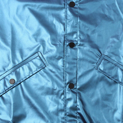 Rains Long Jacket / Size L / Mens / Blue / Polyamide